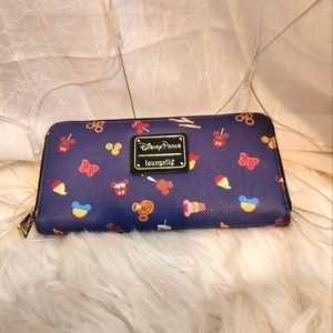 Loungefly Disney Snacks Wallet AOP